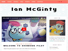 Tablet Screenshot of ianmcginty.com